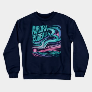 Northern Lights, Aurora Borealis Crewneck Sweatshirt